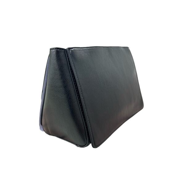 Calvin Klein Basalt Flap Top Handle Satchel, PU Leather, MSRP $188 Handbag - Picture 10 of 10